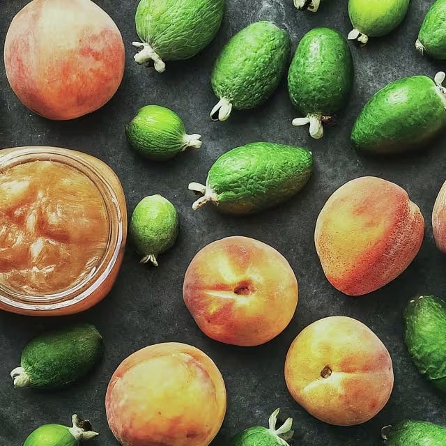 The Health Benefits of Feijoa and White Peach Pres
